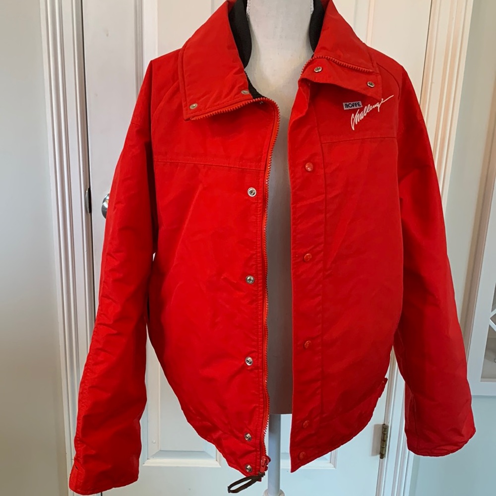 Roffe Vintage Ladies Gortex ski jacket, Size M Red